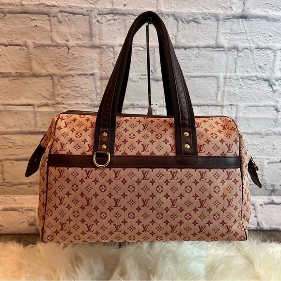 LOUIS VUITTON Mini Lin Josephine GM Satchel - Picture 6 of 11
